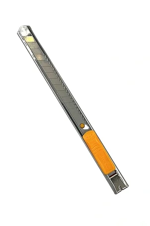 Cep Tip Falçata- Snap-off Bıçak - Ince Cep Tip Metal Maket Bıçağı Falçata