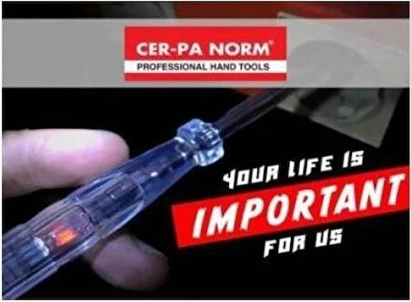 Cer-Pa Norm Kontrol Kalemi Yıldız Uçlu PH0 - 18.5 cm.