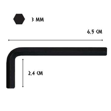 Cer-Pa Norm Tekli Alyan Kısa - 3.0 mm.