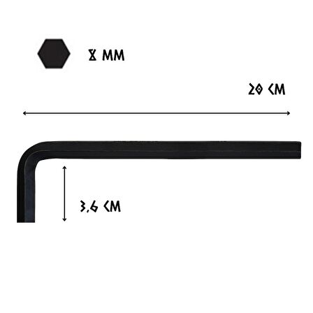 Cer-Pa Norm Tekli Alyan Uzun - 8.0 mm.