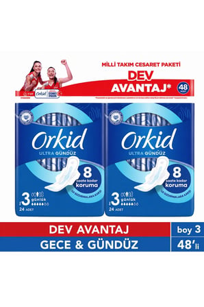Dev Avantaj Milli Takım Cesaret Paketi Boy 3 (2x24) 48 adet