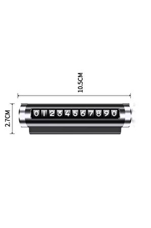 Araç İçi Metal Çevirmeli Numaratör