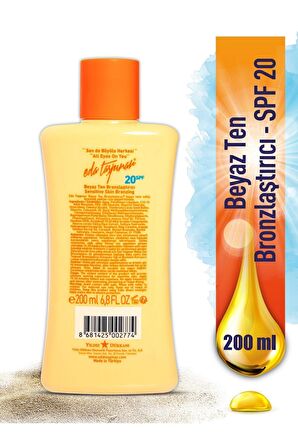 Eda Taşpınar Beyaz Ten Bronzlaştırıcı Losyon - 200 ML