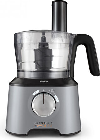Karaca Mastermaid Power Max 11 in 1 Mutfak Robotu Cool Gray 2500W 1000 ml