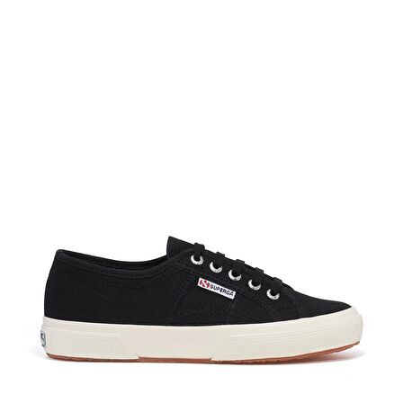 Superga SİYAH Kadın Keten Ayakkabı 2750-COTU CLASSIC  X01016  S000010  /  BLACK