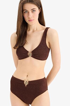 DeFacto Regular Fit Bürümcük Bikini Üstü-Fall in Love E0206AX25SMBN341