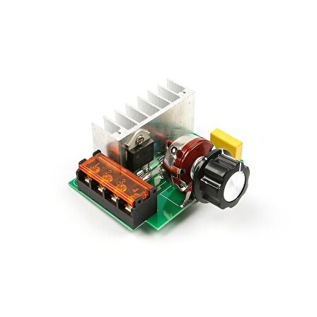 4000W 220V AC SCR Voltaj Regülatörü (Metal Kasasız)