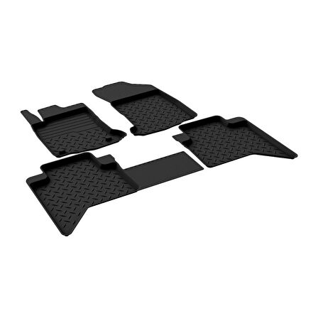 Toyota Hilux 8 Ferrous 4D Havuzlu Kauçuk Paspas 2015 ve Üstü