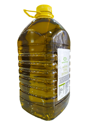 Naturel Sızma Soğuk Sıkım Zeytinyağı 5 Litre Yemekler ve Salatalar İçin