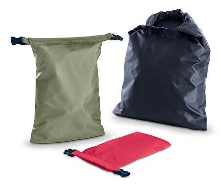 Sırt Çantası Seti, Su Geçirmez, 3 Adet