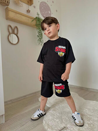 Cg Kids Sırt Baskı Karakter Baskılı Erkek Çocuk Alt Üst Takım
