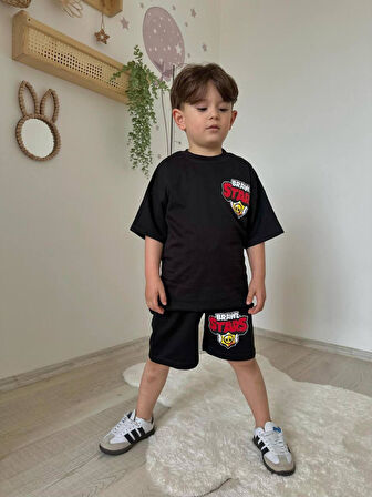 Cg Kids Sırt Baskı Karakter Baskılı Erkek Çocuk Alt Üst Takım