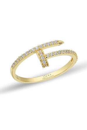 Çıtır Çivi Altın Yüzük