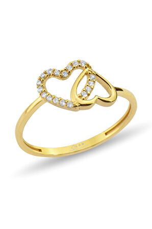 Kalpli Minimal Altın Yüzük