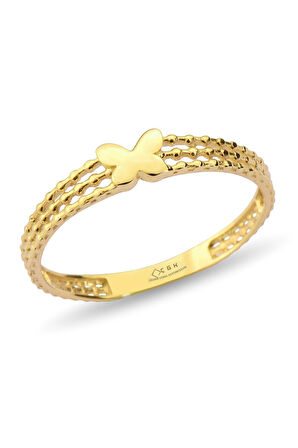 Kelebek Altın Yüzük