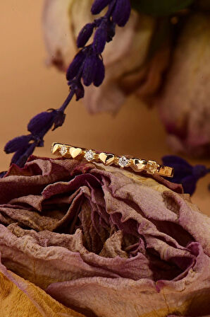 Kalpli Minimal Altın Yüzük