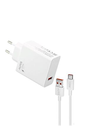 120W USB Type-C Şarj Saliseli Ultra Süper Hızlı Usb Başlık ve Type-C Kablo Seti