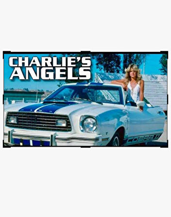 Greenlight Hollywood Çarli'nin Melekleri 1:43 (Charlie’s Angels) 1976 Ford Masteng II Cobra II – Jill Munroe’s Car