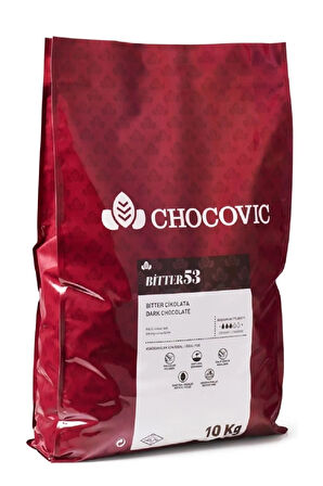 Chocovic Bitter Para Çikolata - 10 Kg