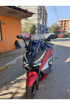 Ariic Chief 318 Siperlik Ön Cam 2023 2024 Model 75cm Açıkfüme Renkli 4mm UZUN CAM