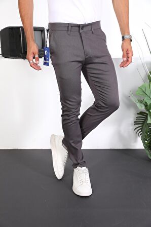 Slim Fit Chino Keten Pantolon
