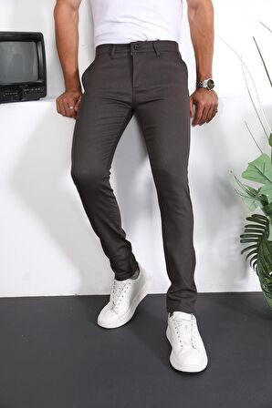 Slim Fit Chino Keten Pantolon