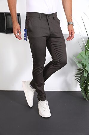 Slim Fit Chino Keten Pantolon