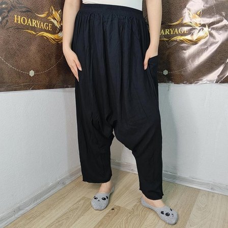 Otantik Köy Şalvarı %100 Pamuk Viskon Çiçek Desenli Rahat Kesim Ağlı Kadın Şalvarı 38BEDEN 100 KG