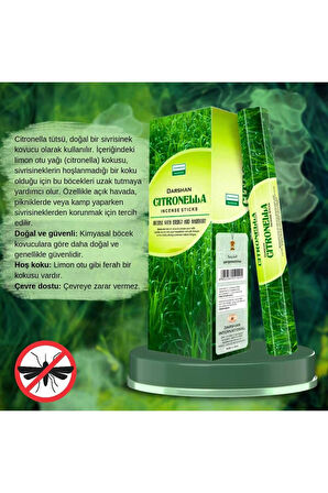 Citronella Sivrisinek Tütsüsü 20 Çubuk