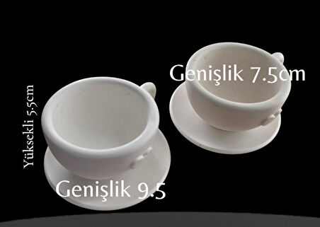 taş tozu 2 li bardak mumluk