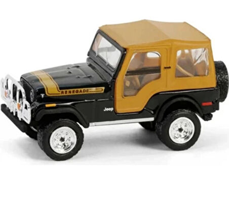 Greenlight Collectibles 1976 Jeep CJ-5 Renegade 1:64 Model Araba