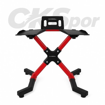 CKSpor Dambıl Standı Dayanıklı Ergonomik Tasarım Ayarlanabilir Dambıl Seti İçin Stand Tablet Standlı