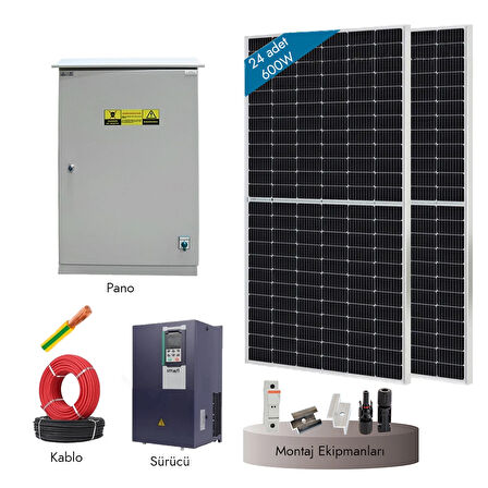 10Hp - 7,5kW Trifaze Pompa Hazır Sulama Paketi