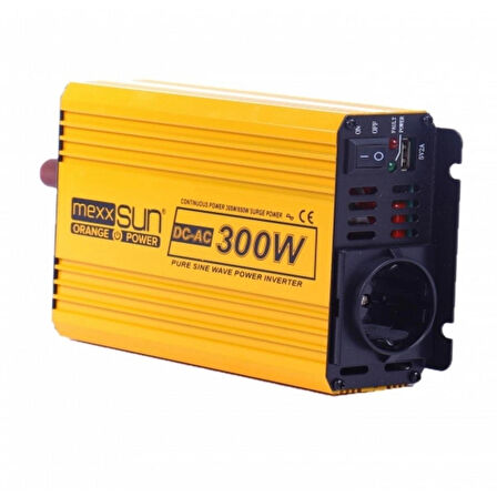 Mexxsun Tam sinüs 12V 300W İNVERTER