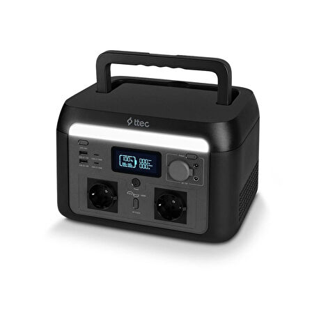 ttec PowerMax Pro 600W Taşınabilir Güç İstasyonu