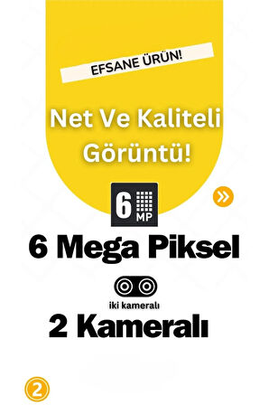6MP 2 Kameralı Güneş Enerjili PTZ 4G Sim Kartlı 256 GB SD Kart Destekli Kamera 360° Dönebilir