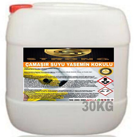 Strong Çamaşır Suyu Yasemin 30 Kg 