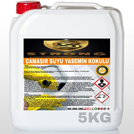 Strong Çamaşır Suyu Yasemin 5 Kg