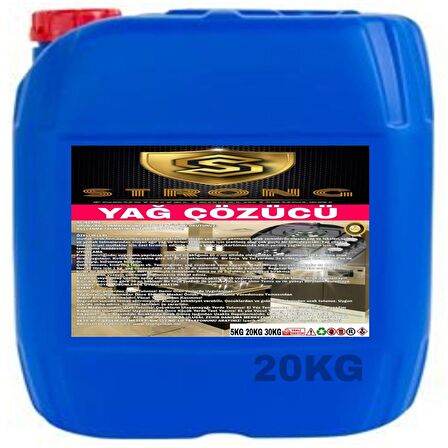 Strong Yağ Çözücü 20 Kg