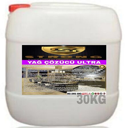 Strong Yağ Çöz Ultra 30 Kg