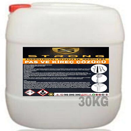 Strong 30 kg Pas ve Kireç Çözücü Sıvı