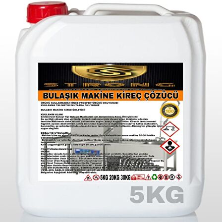 Strong & Clean 5 kg Toz Bulaşık Makinesi Kireç Çözücü