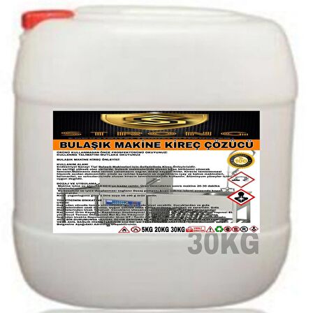 Strong & Clean 30 kg Toz Bulaşık Makinesi Kireç Çözücü