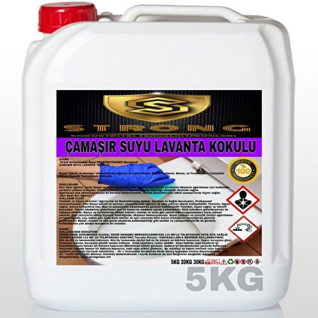 Strong Çamaşır Suyu Lavanta 5 Kg