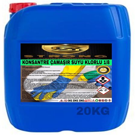 Strong Çamaşır Suyu 1/8 Konsantre 20 Kg