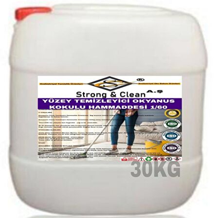 Yüzey Temizleyici Konsantre 1/60 Okyanus Kokusu 5 Kg