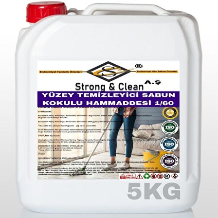 Yüzey Temizleyici Konsantre 1/60 Sabun Kokusu 5 Kg