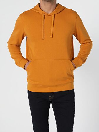 Regular Fit Safran Erkek Sweatshirt