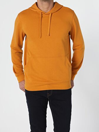 Regular Fit Safran Erkek Sweatshirt