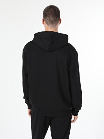 Siyah Erkek Sweatshirt